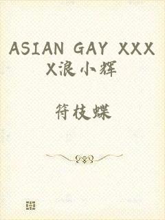 ASIAN GAY XXXX浪小辉